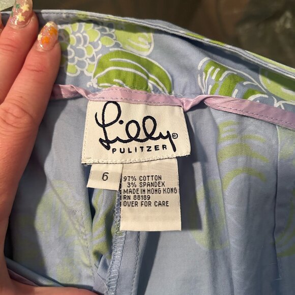 Vintage Lilly Pulitzer Fruit Pants - Picture 3 of 4